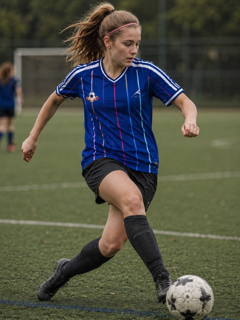 Aero Youth (Girls') Soccer V-Neck Tee