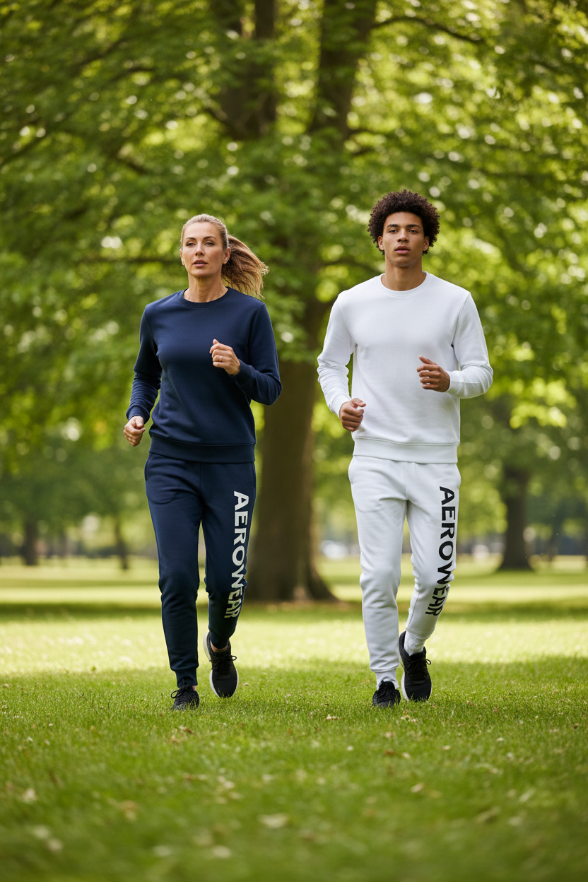 AERO Core Sweat Shirt - Plain Clean Sweatshirts