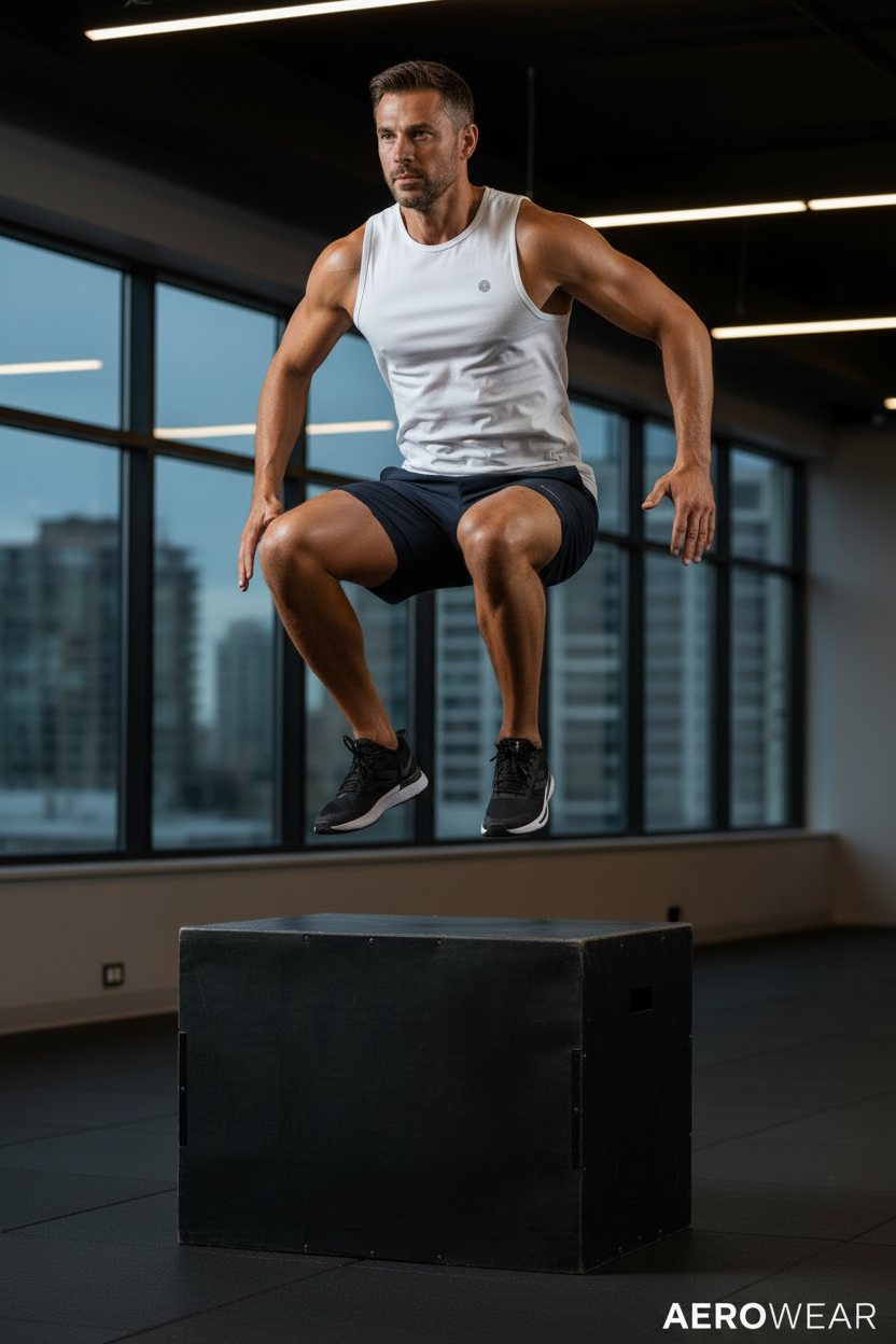 Aero Tank & Running Shorts Model