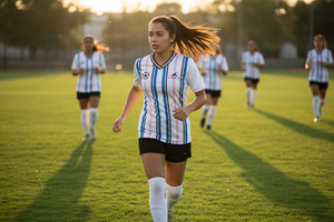 Aero Youth (Girls') Soccer V-Neck Tee