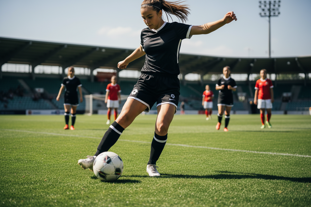 Black Soccer Shorts - Smaller Aero Logo